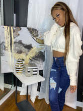 Load image into Gallery viewer, Oversized Cropped Hoodie