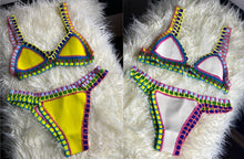 Load image into Gallery viewer, Reverse Me Swimsuit (Yellow &amp; White)