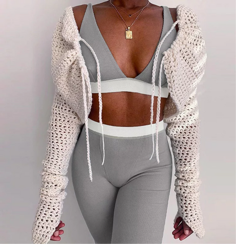 Bralette Set (Grey)