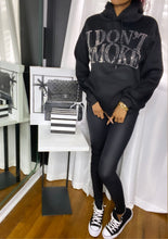 Load image into Gallery viewer, “ I Don’t Smoke” Bling Hoodie