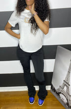 Load image into Gallery viewer, Stacked Cargo Pants (Black)